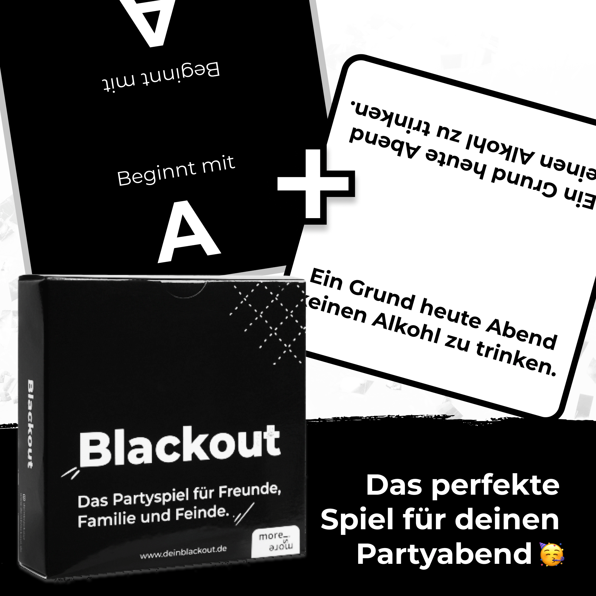 Blackout Karten für den Partyabend