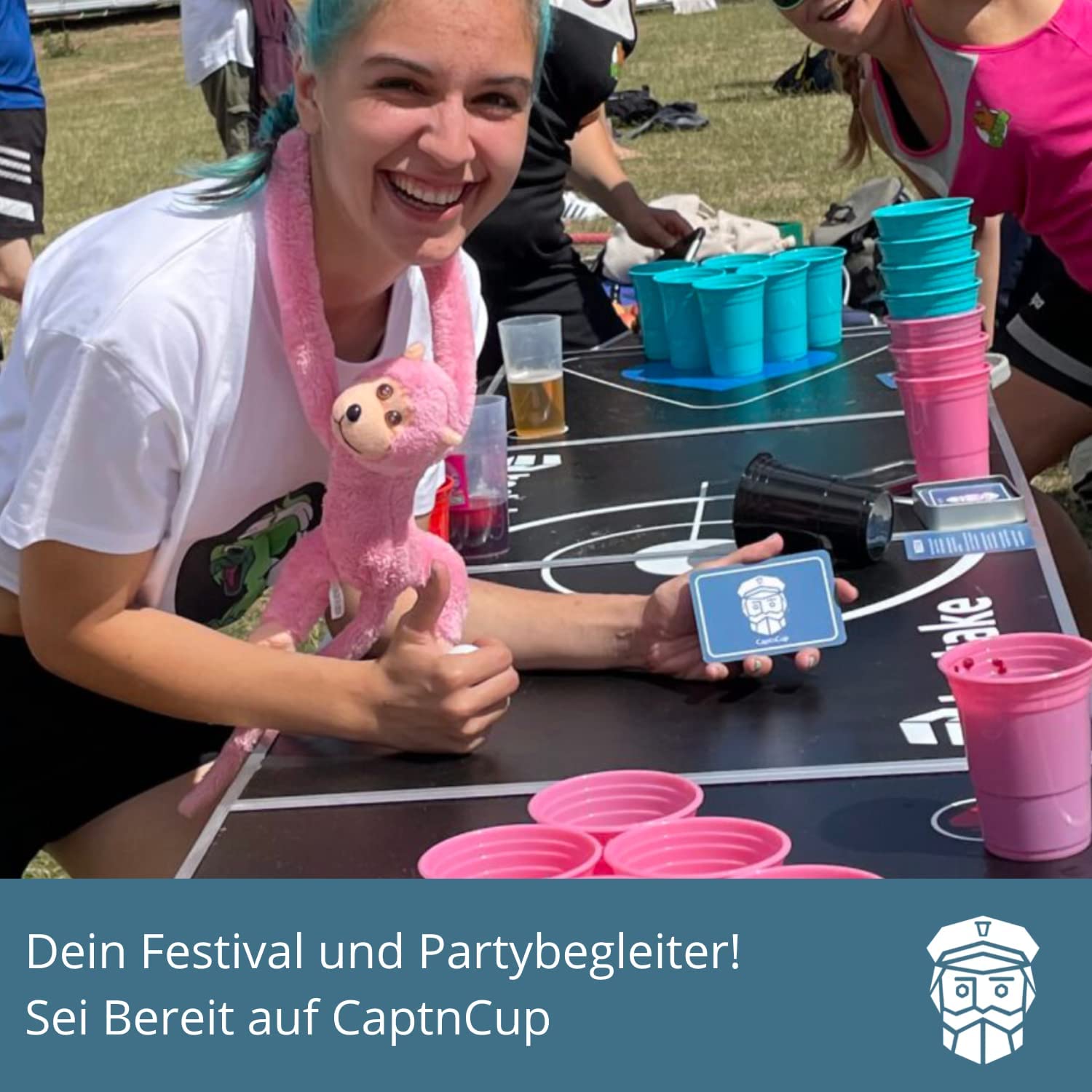 CaptnCup Karten auf Festivals und Partys