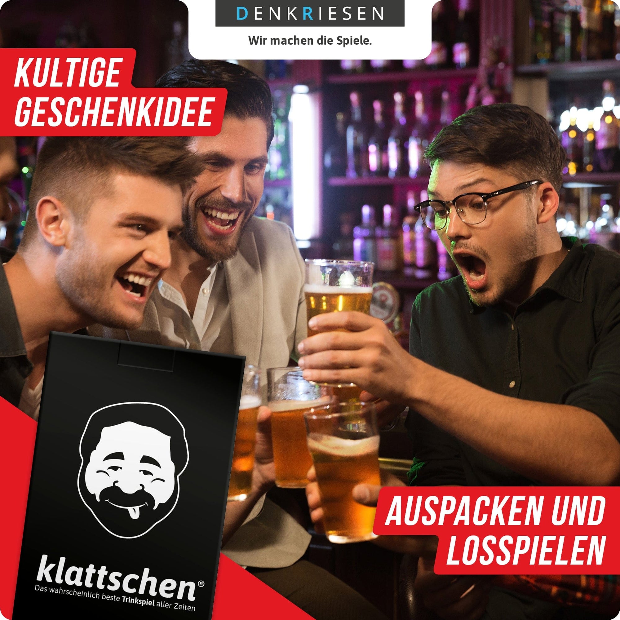 Klattschen eignet sich auch als Geschenkidee