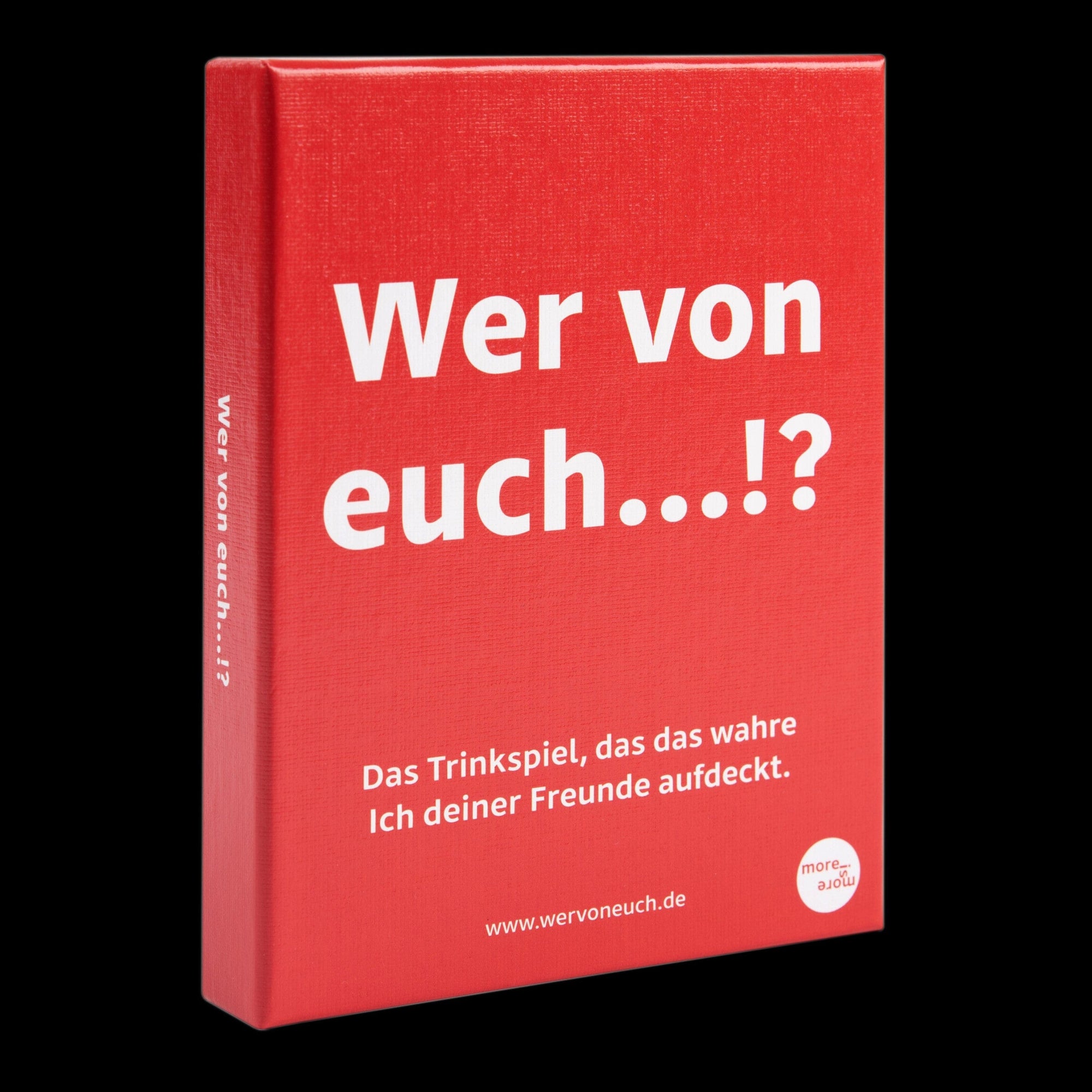 Verpackung des "Wer von euch...?" Trinspiels